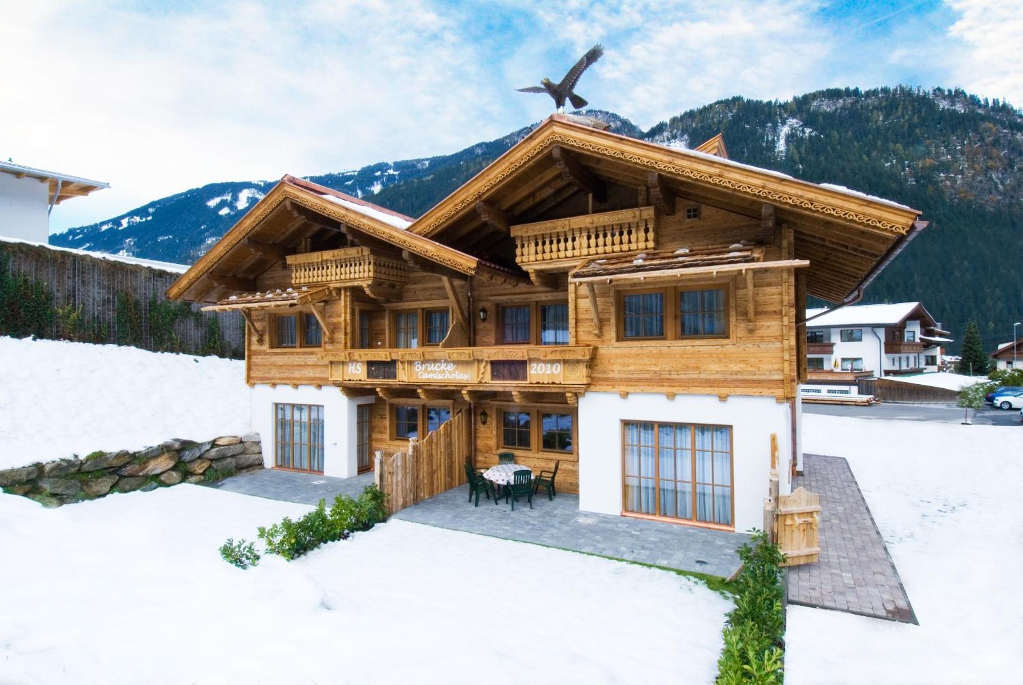 Alpenchalet Brucke Villa Mayrhofen Exterior photo